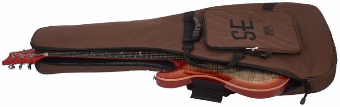 PRS SE Custom 24 Floyd Charcoal Cherry Burst - Elektromos gitár