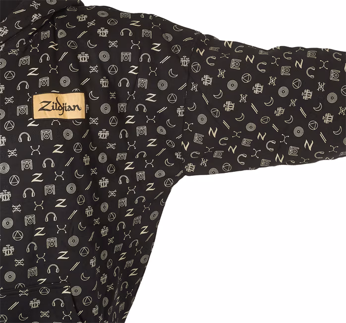 Zildjian Limited Edition Youth Hoodie Black L - Pulóver