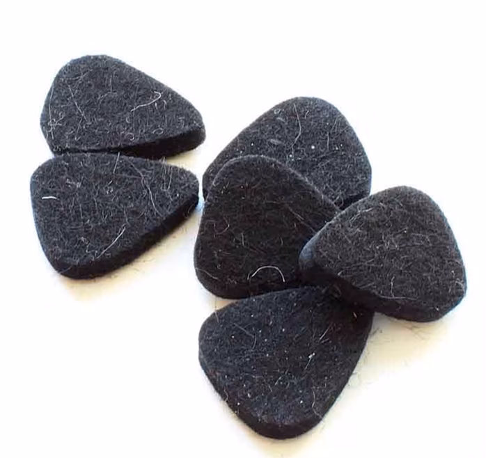 Timber Tones Felt Tones Mini Black Wool Felt  - Pengető