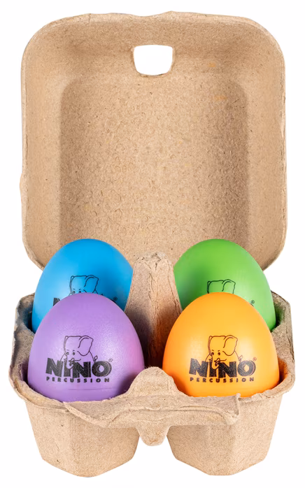 NINO Egg Shaker Box - 4 pcs - Shaker szett