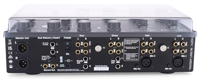 Decksaver UNION AUDIO ORBIT.4 LE & ORBIT.4 LE FX COVER - Tok