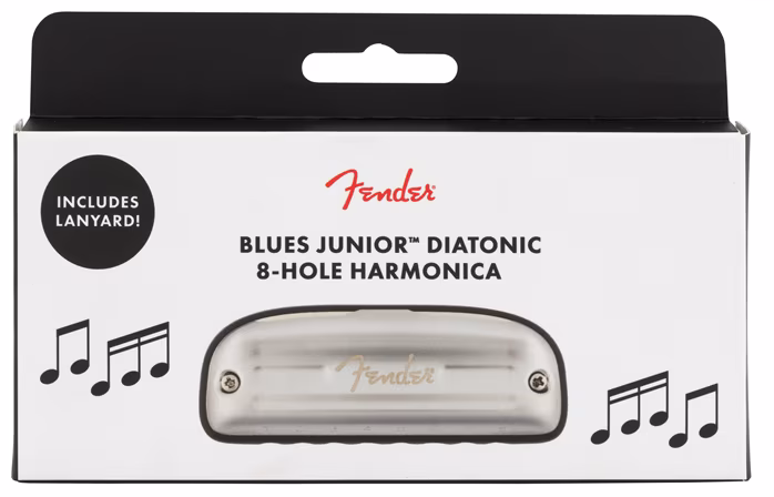 Fender Blues Junior Diatonic 8-hole Harmonica C - Szájharmónikák