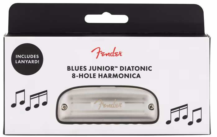 Fender Blues Junior Diatonic 8-hole Harmonica G - Szájharmónikák