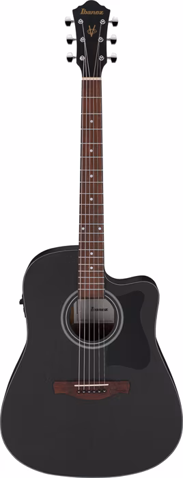 Ibanez V44CE Weathered Black - Elektroakusztikus gitár