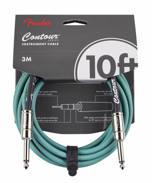 Fender Contour 10' Cable SHG - Hangszer kábel