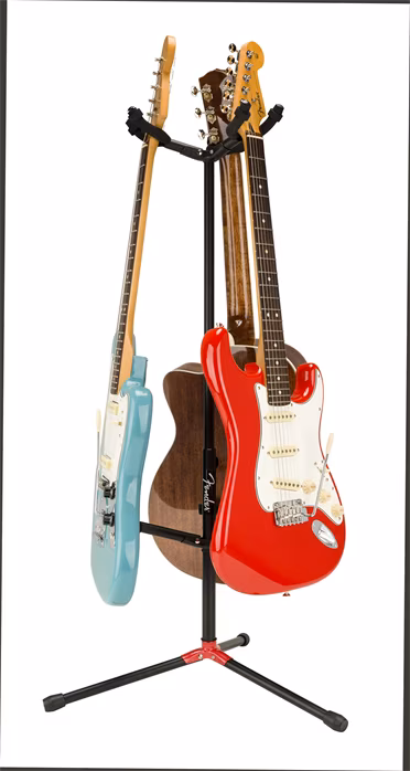 Fender Adjustable Triple Hanging Guitar Stand - Tőbb hangszeres állvány