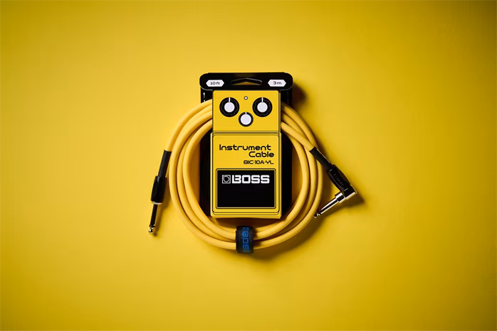 Boss BIC-10A Yellow - Hangszer kábel