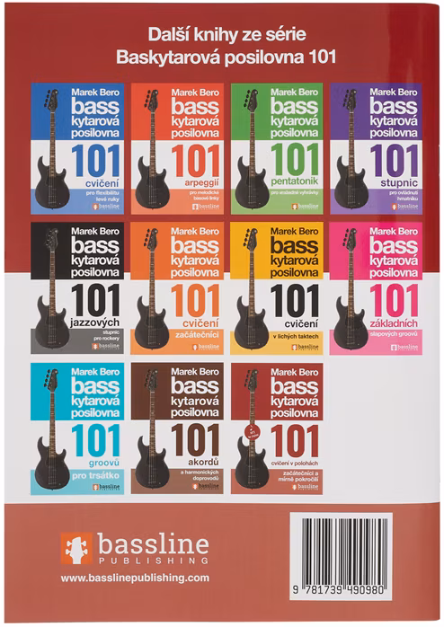 Baskytarová posilovna 101 cvičení v polohách - začátečníci a mírně pokročilí - Basszusgitár kotta
