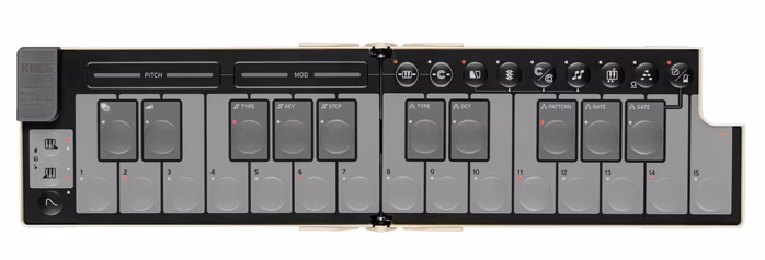 Korg nanoKEY Fold Sand Beige (kicsomagolt) - USB/MIDI keyboard