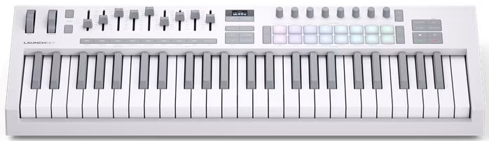 Novation Launchkey 49 MK4 White - USB/MIDI keyboard