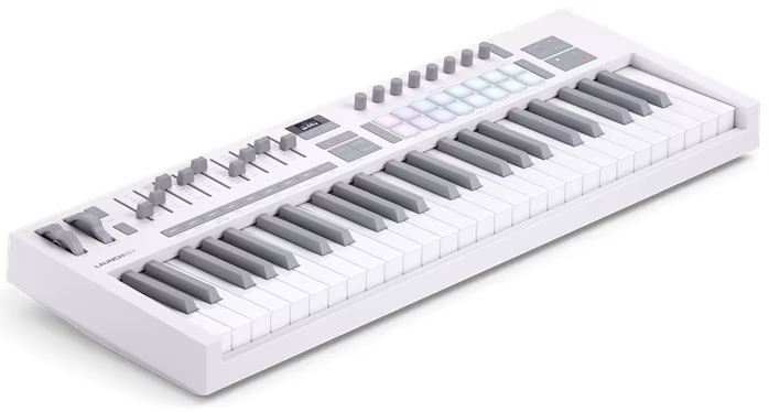 Novation Launchkey 49 MK4 White - USB/MIDI keyboard