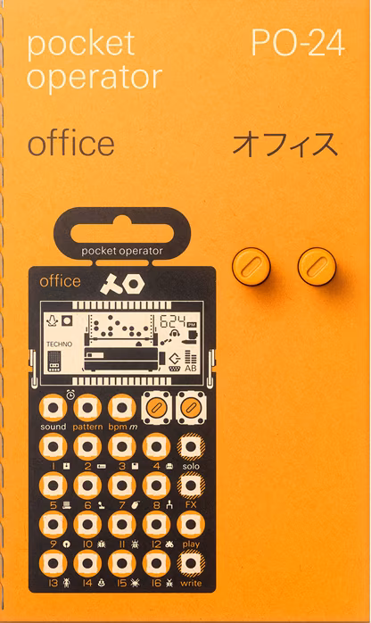 Teenage Engineering PO-24 office - Szintetizátor