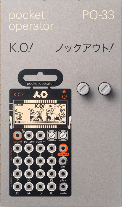 Teenage Engineering PO-33 K.O.! - Szintetizátor