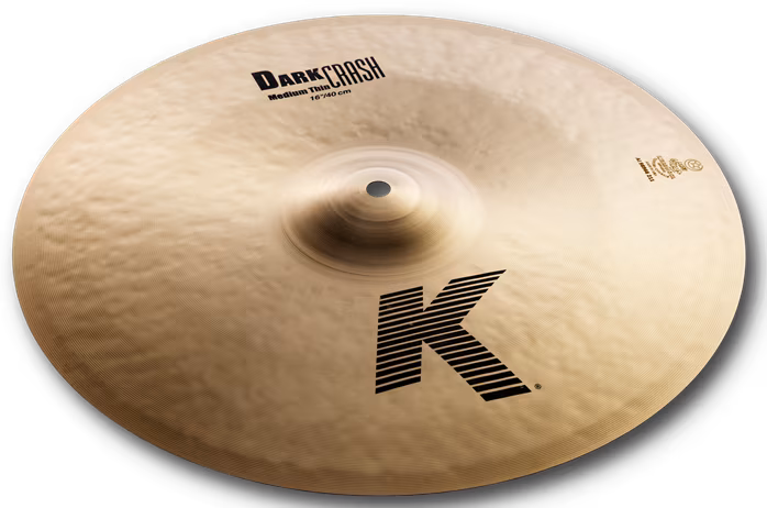 Zildjian 16" K dark crash medium thin - Crash cintányér