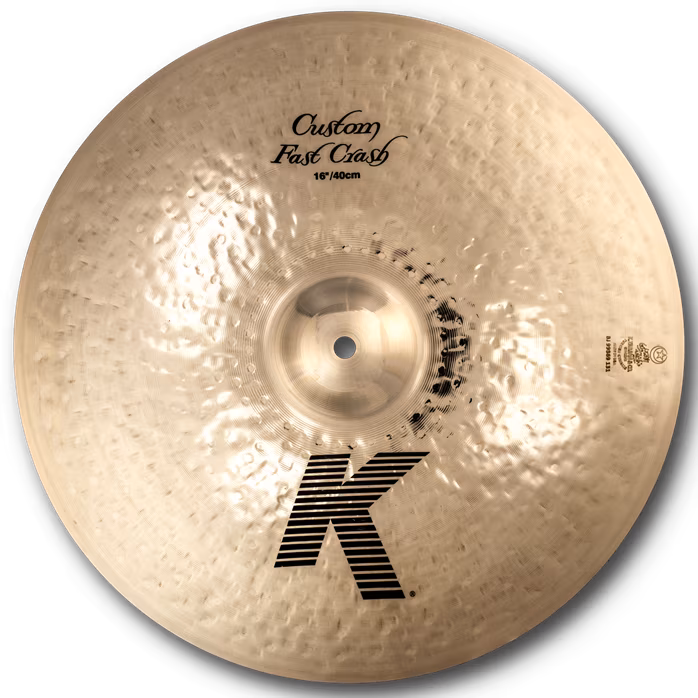 Zildjian 16" K Custom fast crash - Crash cintányér
