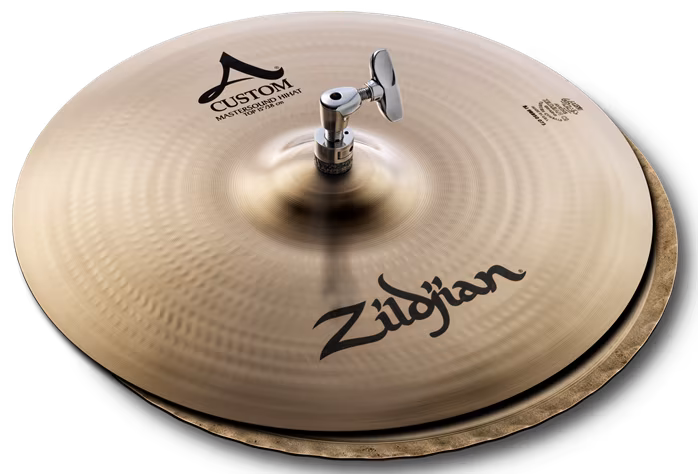 Zildjian 15" A Custom Mastersound Hi Hat - Hi-hat cintányérok