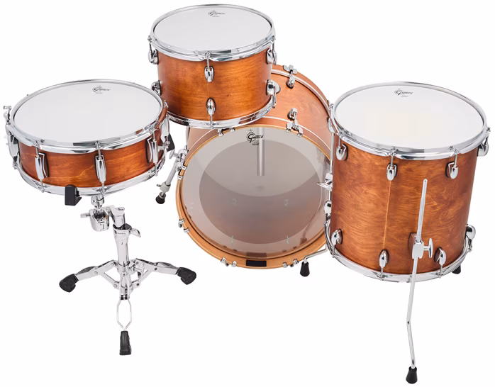 Gretsch Catalina Club Satin Walnut Glaze Jazz Set - Dobszett