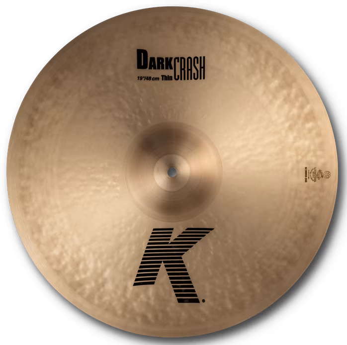 Zildjian 19" K dark crash thin - Crash cintányér