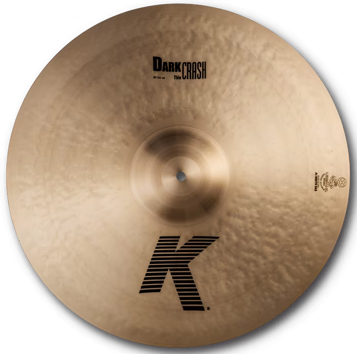 Zildjian 20" K dark crash thin - Crash cintányér