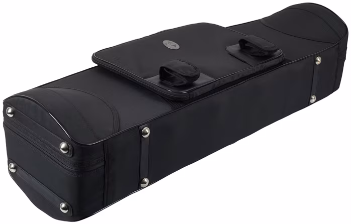 Marcus Bonna Double Case for 2 Trombones (Tenor and Alto) model MB, Black Nylon - Trombita duplatok