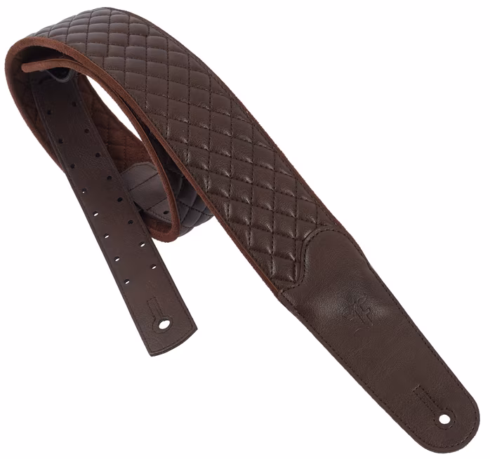 Furch Brown Quilted Vegan strap - Gitár hevederek