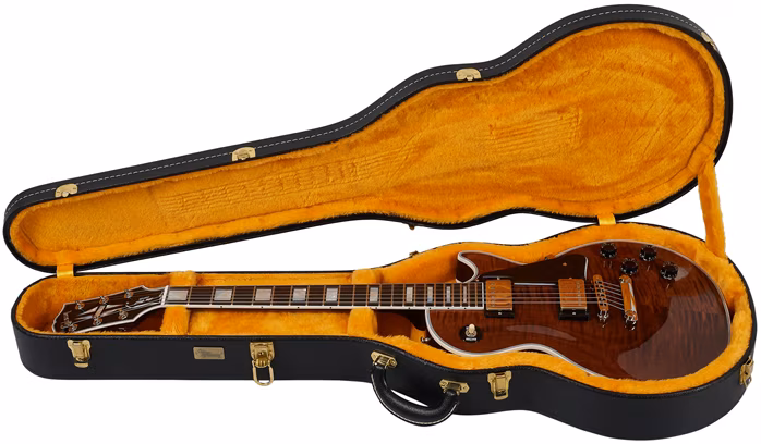 Gibson Custom Dealer Select Les Paul Custom Figured Root Beer Gloss - Elektromos gitár
