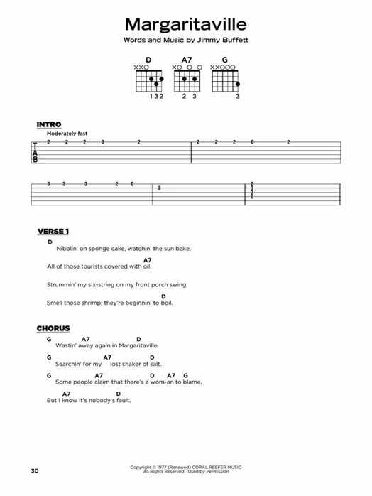 MS Three Chord Songs - Really Easy Guitar - Gitár kotta