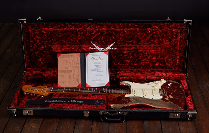 Fender Custom Shop 2021 Stratocaster 69 Relic Masterbuilt Greg Fessler CAR - Elektromos gitár