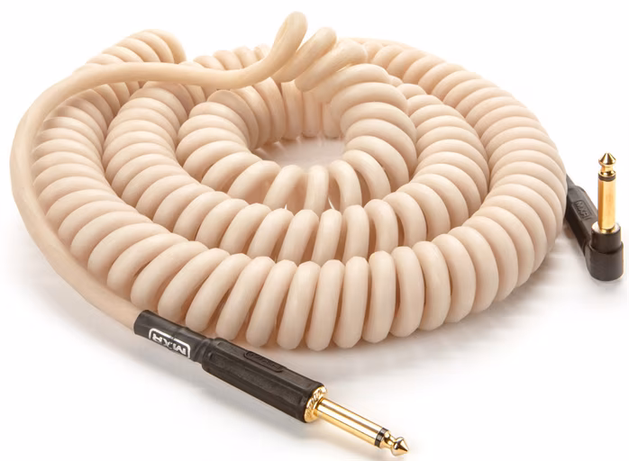 MXR 30 FT Coil Cable Glo Right/Straight - Hangszerkábel