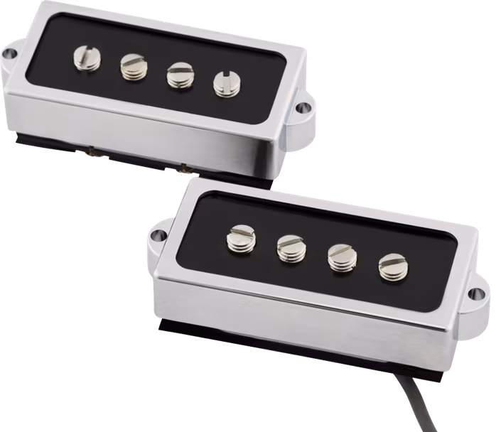 Fender Cobalt Chrome Precision Bass Set - Elektromos basszusgitár hangszedő szett