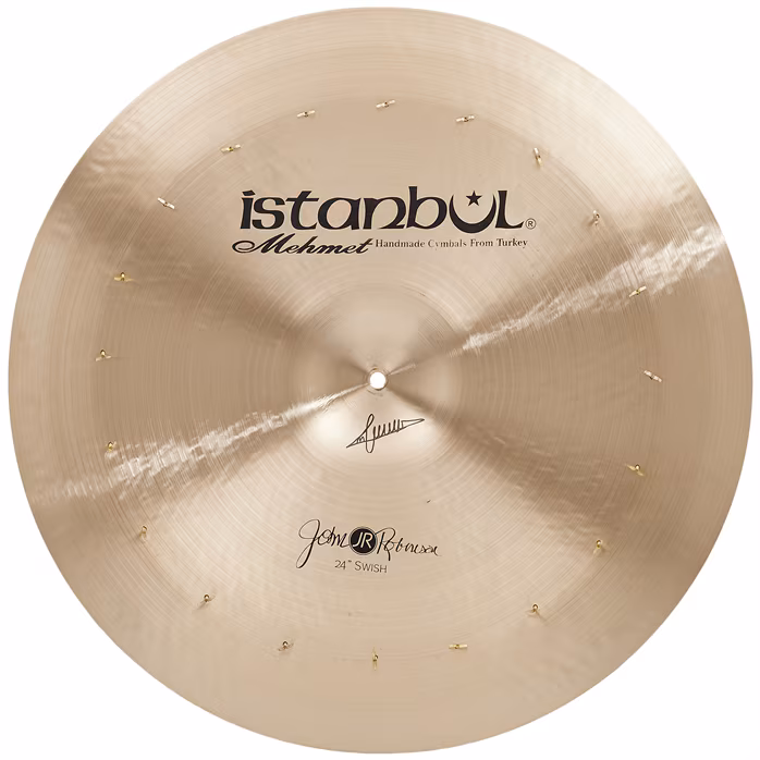 Istanbul Mehmet 24" John Robinson Signature Swish-Sizzle - Ride cintányér