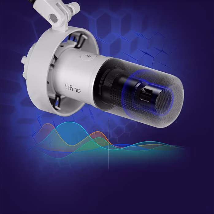 Fifine K688W - USB-s dinamikus mikrofon