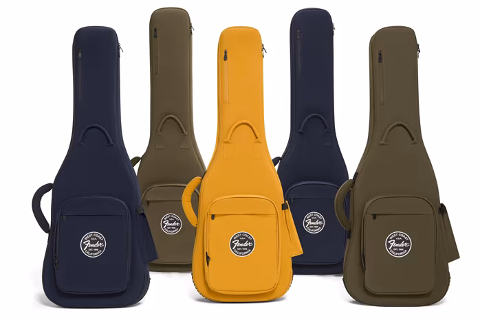 Fender Troubadour Electric Guitar Gig Bag Butterscotch - Elektromos gitár puhatok