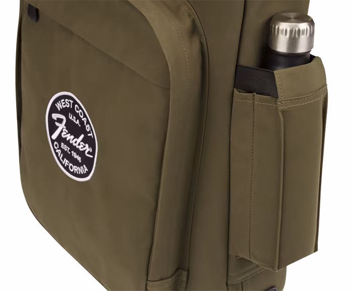 Fender Troubadour Electric Bass Gig Bag Olive - Elektromos basszusgitár puhatok