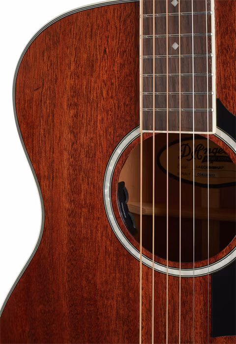 D'Angelico Excel Tammany Natural Mahogany - Elektroakusztikus gitár