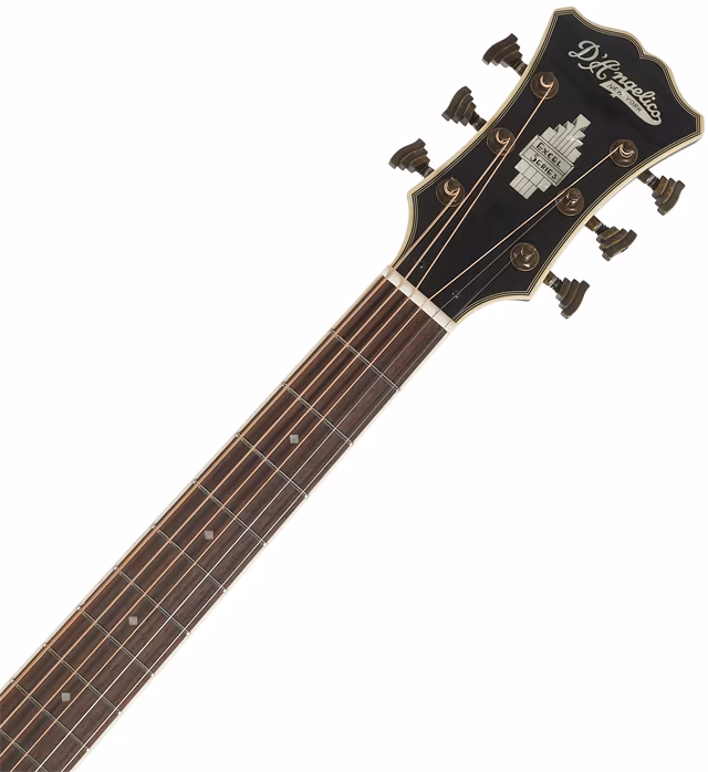 D'Angelico Excel Tammany Natural Mahogany - Elektroakusztikus gitár