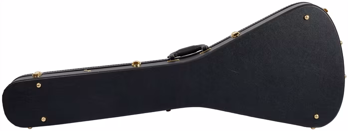 Gibson Custom Flying V Custom w/ Ebony Fingerboard Gloss Ebony - Elektromos gitár