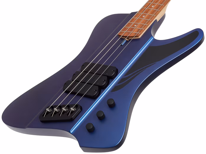 Dingwall D-Roc 4 MN Blue to Purple Colorshift (kicsomagolt) - Elektromos basszusgitár