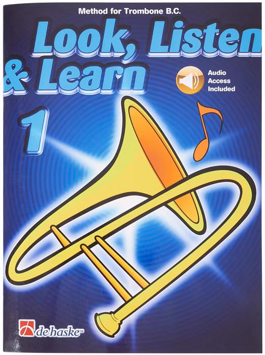 MS Look, Listen & Learn 1 - Trombone BC - Harsona kotta