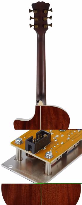 D'Angelico Excel Gramercy Natural Mahogany - Elektroakusztikus gitár