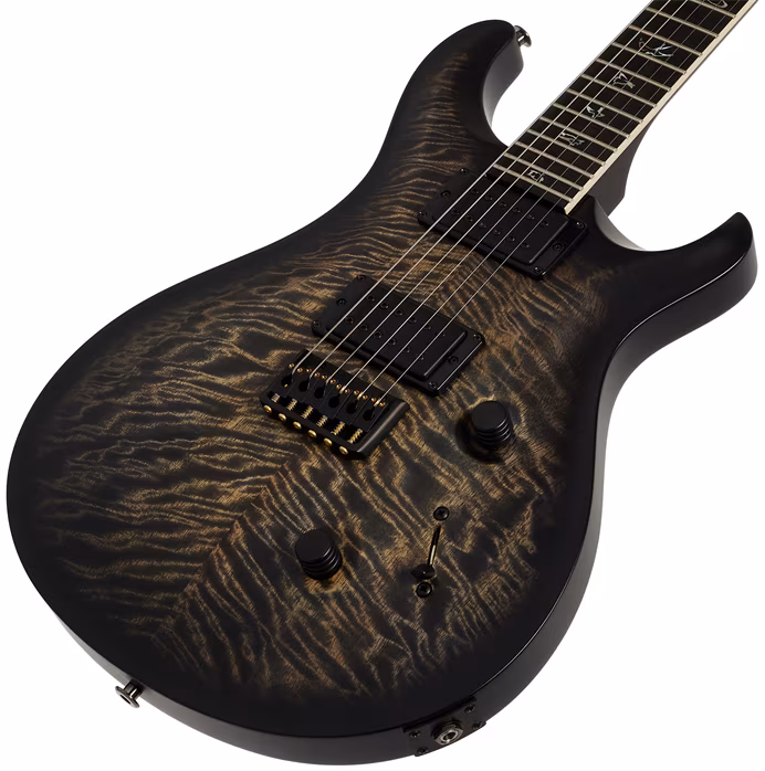 PRS Mark Holcomb Charcoal Wraparound Burst - Elektromos gitár