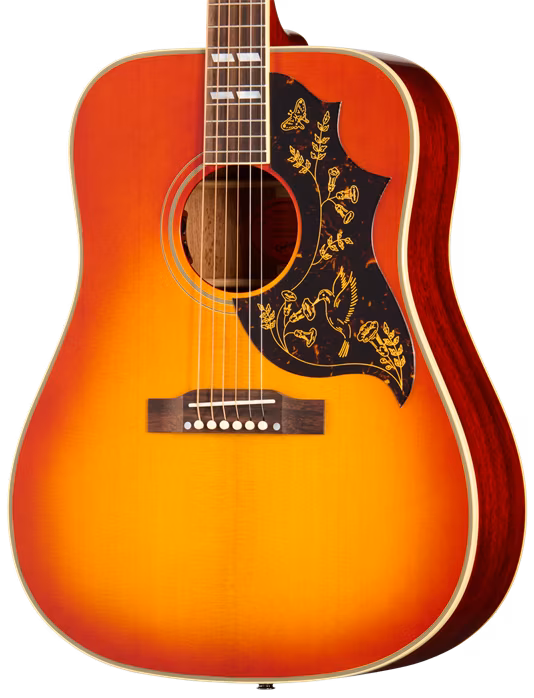 Epiphone 1960 Hummingbird Reissue Heritage Cherry Sunburst - Elektroakusztikus gitár