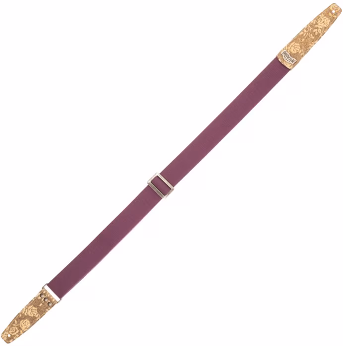 Magrabò Stripe SS Cotton Plum / Rosa Bianca 5 cm - Gitár hevederek