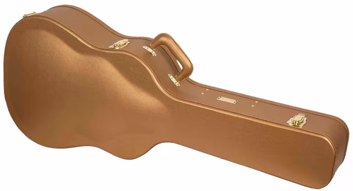 CrossRock CRW520DLG Luxury Gold - Akusztikus gitár keménytok