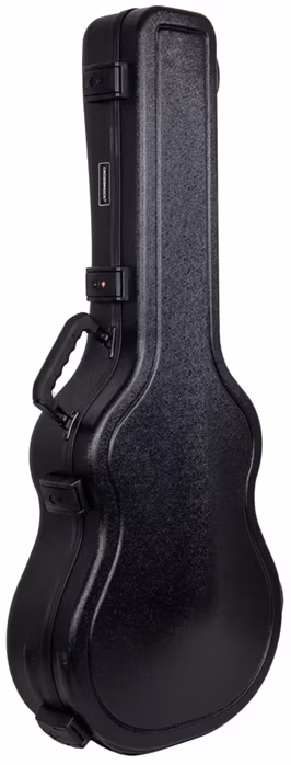 CrossRock CRA980CBK Black - Klasszikus gitár keménytok