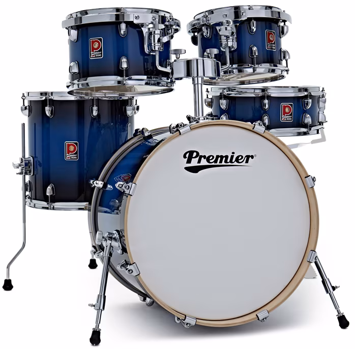Premier Artist 20" 5pc Fusion Shell Pack Indigo Burst - Dobszett