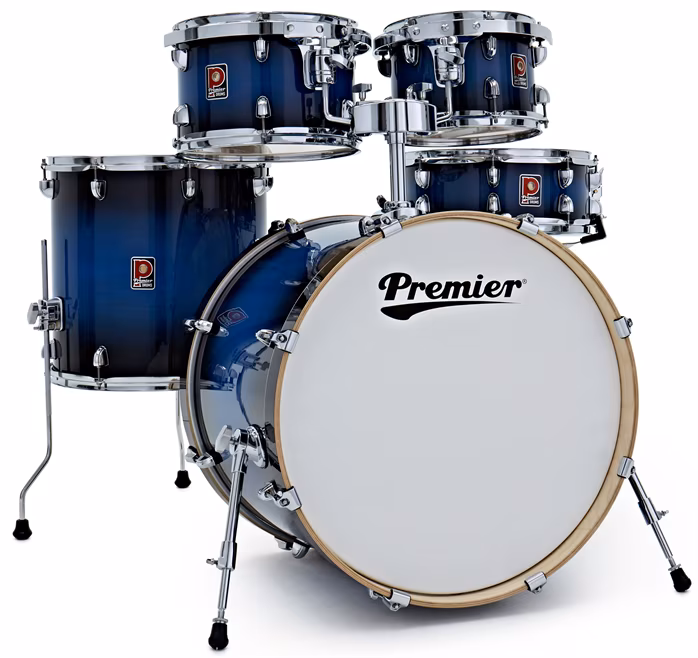 Premier Artist 22" 5pc Modern Rock Shell Pack  Indigo Burst - Dobszett