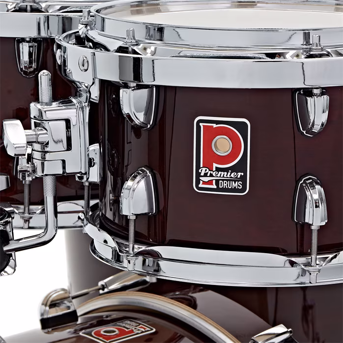 Premier Artist 22" 5pc Modern Rock Shell Pack  Cherry Red - Dobszett