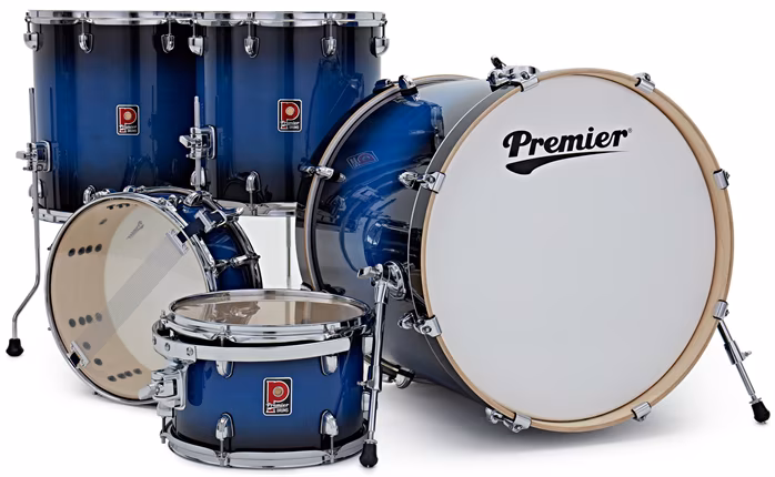 Premier Artist 22" 5pc Heavy Rock Shell Pack  Indigo Burst - Dobszett