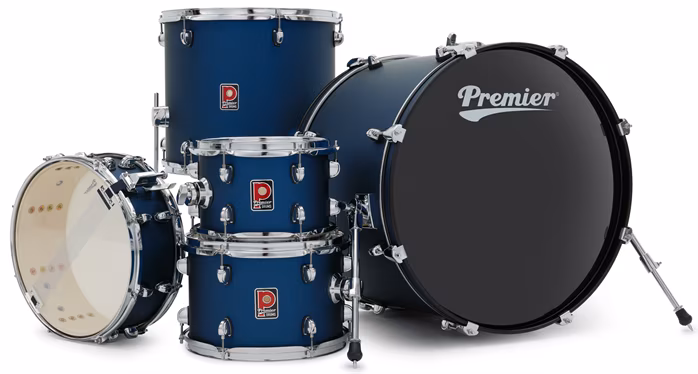 Premier Revolution 22" 5pc Drum Kit Blue Stardust - Dobszett